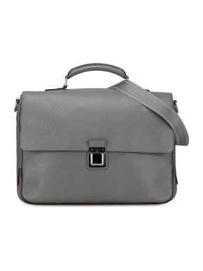 Louis Vuitton Grey Taiga Vassili GM Briefcase
