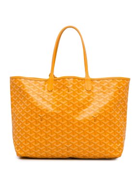 Goyard Yellow Goyardine Saint Louis PM Tote