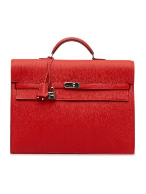 Hermes Red Togo Kelly Depeches 38
