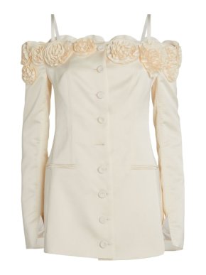Anna October Ivory Micaela Blazer Dress