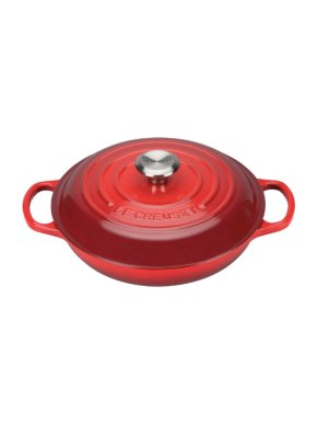 Le Creuset Cerise Signature Cast Iron Shallow