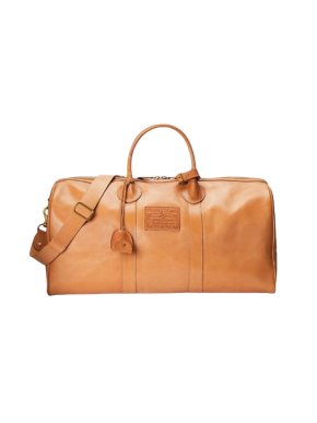 Polo Ralph Lauren Heritage Brown Leather Duffel