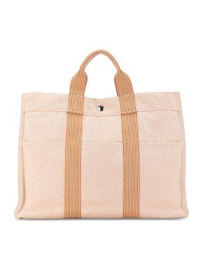 Hermes Natural Canvas Fourre Tout MM