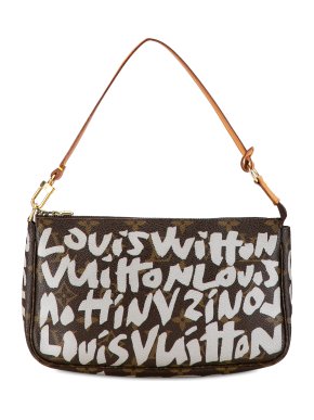 Louis Vuitton x Stephen Sprouse Small Monogram Graffiti Pochette Accessoires