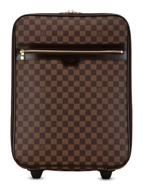 Louis Vuitton Coated Canvas Damier Ebene Pegase 45