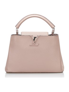 Louis Vuitton Pale Pink Taurillon Capucines BB