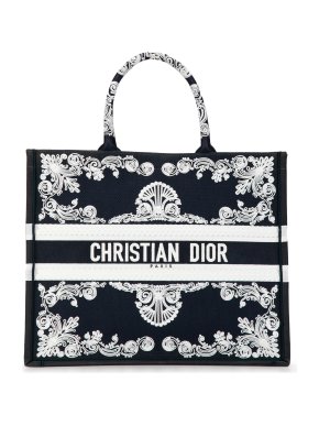 Dior Blue Large Cornely Book Tote
