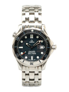 Omega Quartz Stainless Steel Seamaster 300M Professional Watch