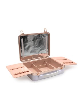Beautifect Light-Up White Makeup Box