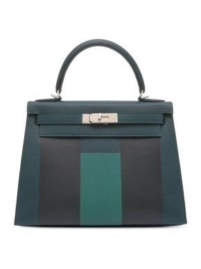 Hermes Epsom Swift Chevre Mysore Kellygraphie Lettre H Kelly Sellier 28