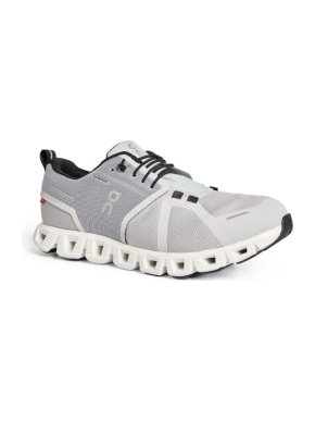 On Running Glacier White Cloud 5 Waterproof Trainers