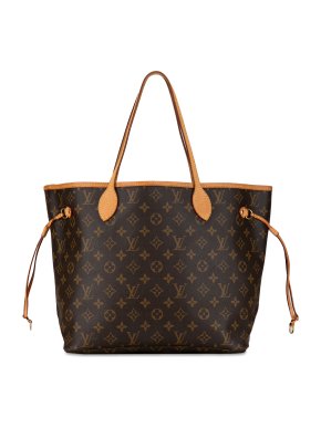 Louis Vuitton Coated Canvas Monogram Neverfull MM