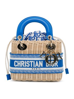 Dior Mini Oblique Wicker Lady Dior