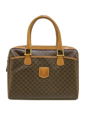 Celine Brown Macadam Tote Bag