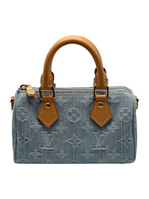 Louis Vuitton Denim Nano Speedy