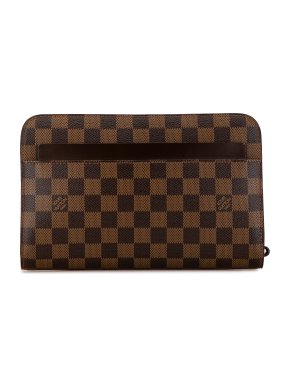 Louis Vuitton Damier Ebene Pochette Saint Louis