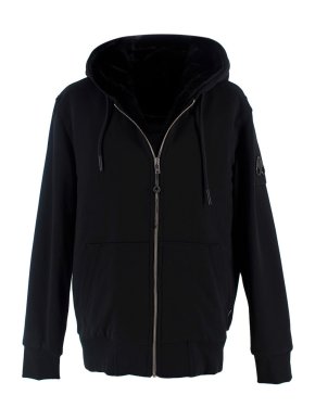 Moose Knuckles Black Bunny Hoodie