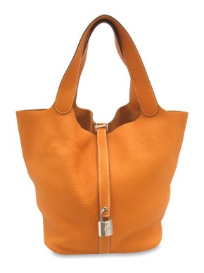 Hermes Orange Clemence Picotin Lock 26