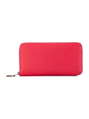 Hermes Pink Epsom  Azap Long Wallet