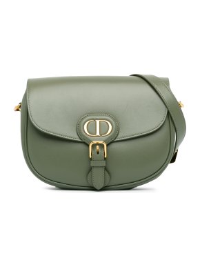 Dior Green  Leather  Medium Bobby