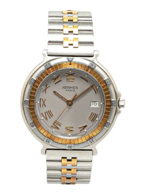 Hermes Quartz Stainless Steel Captain Nemo Watch