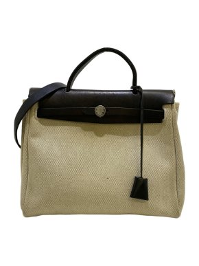 Hermes Toile Herbag PM Tote Bag