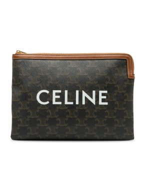 Celine Small Triomphe Clutch Bag