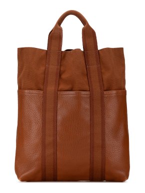 Hermes Tan Fourre Tout Cabas Tote Bag