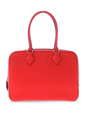 Hermes Red Chevre Mysore Plume 28