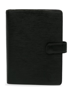Louis Vuitton Black Epi Leather Agenda MM