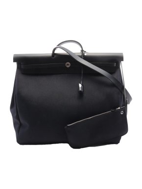 Hermes Black  Hunter Herbag Zip Retourne Cabine 50