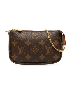 Louis Vuitton Monogram Mini Pochette Accessoires Shoulder Bag