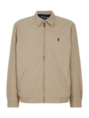 Polo Ralph Lauren Khaki Lined Light Harrington Jacket