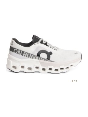 On Running White Cloudmonster 2 Trainers