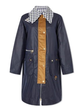 Barbour Nightsky and Summer Navy Runswick Wax Coat