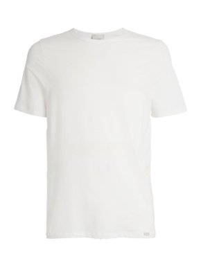 Hanro White Cotton T-Shirt