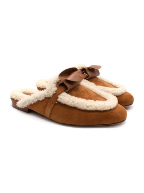 Hermes Oz Mule Naturel  and Écru