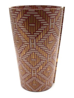 Hermes Haut GM Perimetre Rosacotta High Vase