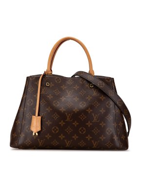 Louis Vuitton Monogram Montaigne MM Tote Bag