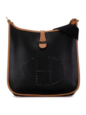 Hermes Black Ardennes Evelyne GM