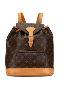 Louis Vuitton Brown Monogram Montsouris MM Backpack
