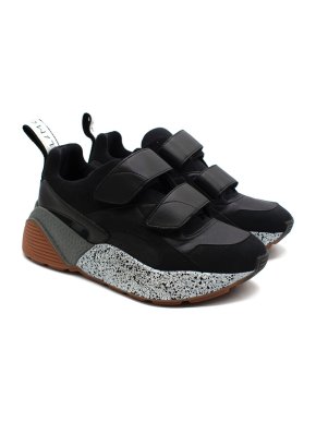 Stella McCartney Black Platform Eclypse Trainers