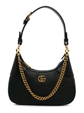Gucci Black Small Aphrodite Shoulder Bag