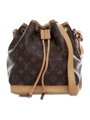 Louis Vuitton Brown Monogram Noe BB Bucket Bag