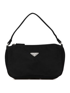 Prada Black Tessuto Shoulder Bag