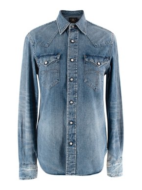 Ralph Lauren Western Style Denim Shirt