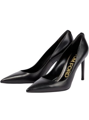 Tom Ford Black Leather Pumps