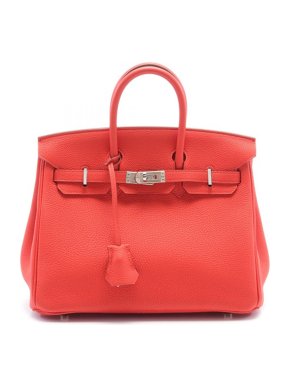 Hermes Birkin Retourne 25 in Capucines Togo Leather with Palladium Hardware