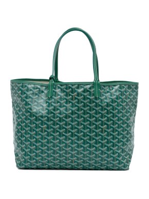 Goyard Green Goyardine Saint Louis PM Tote