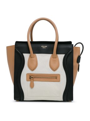 Celine Micro Tricolor Luggage Tote